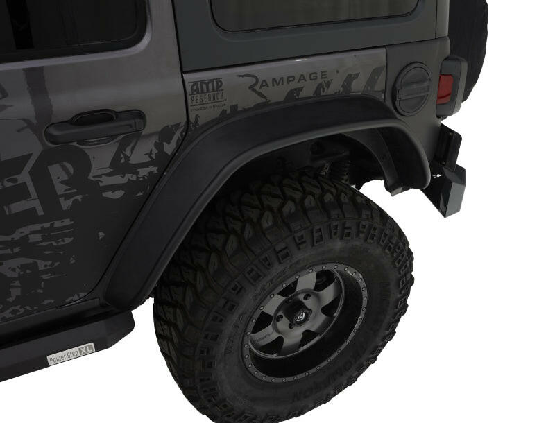 Bushwacker YA FF Jeep Flat Style 2 Piece Tailgate Caps Bushwacker