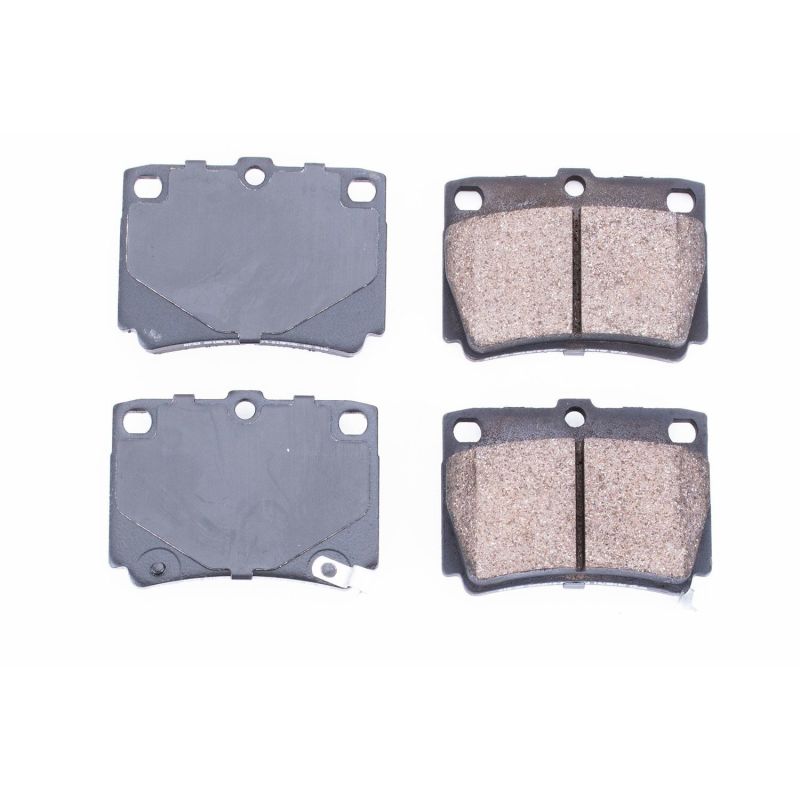 Power Stop 97-04 Mitsubishi Montero Sport Rear Z16 Evolution Ceramic Brake Pads Brake Pads - OE PowerStop