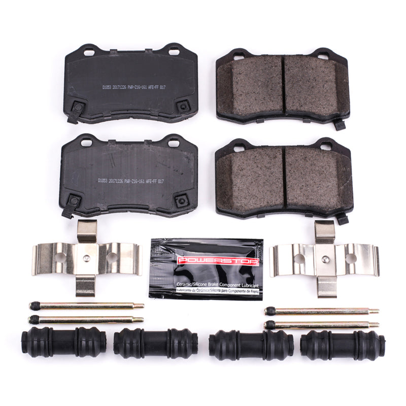 Power Stop 04-07 Cadillac CTS Rear Z23 Evolution Sport Brake Pads w/Hardware Brake Pads - Performance PowerStop