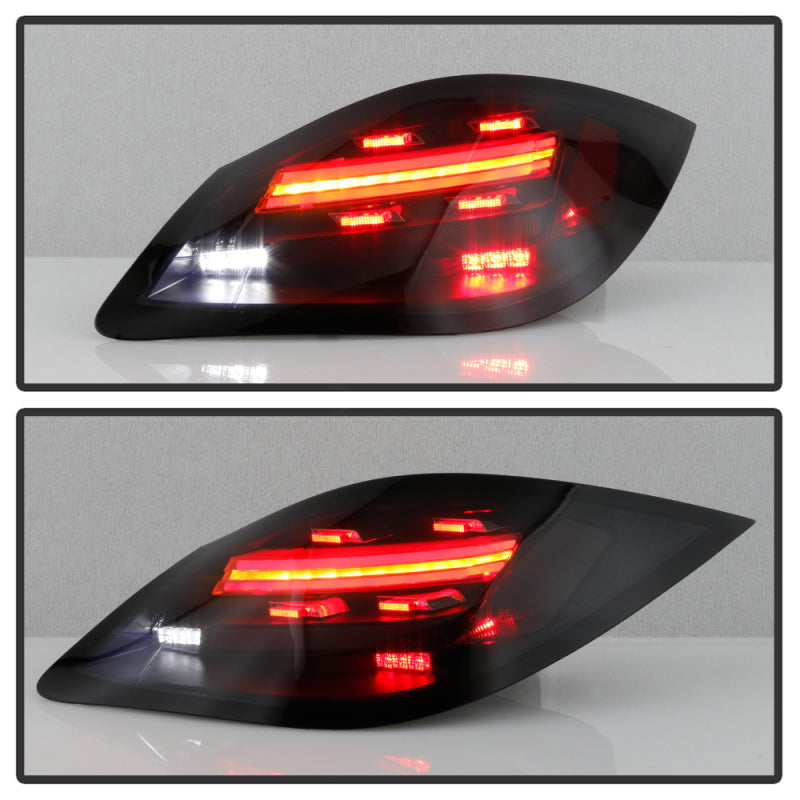 Spyder Porsche 987 Cayman 09-12 / Boxster 09-12 LED Tail Lights - Sequential Signal - Smoke Tail Lights SPYDER