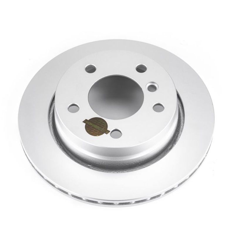 Power Stop 2000 BMW 323Ci Rear Evolution High Carbon Geomet Coated Rotor Brake Rotors - OE - Cryo PowerStop