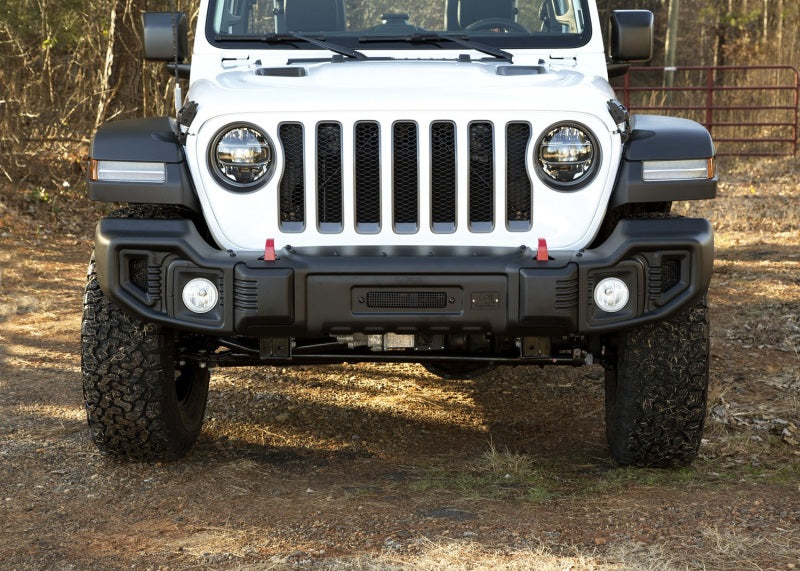 Rugged Ridge Spartacus Front Bumper Black 18-20 Jeep JL/JT Bumpers - Steel Rugged Ridge