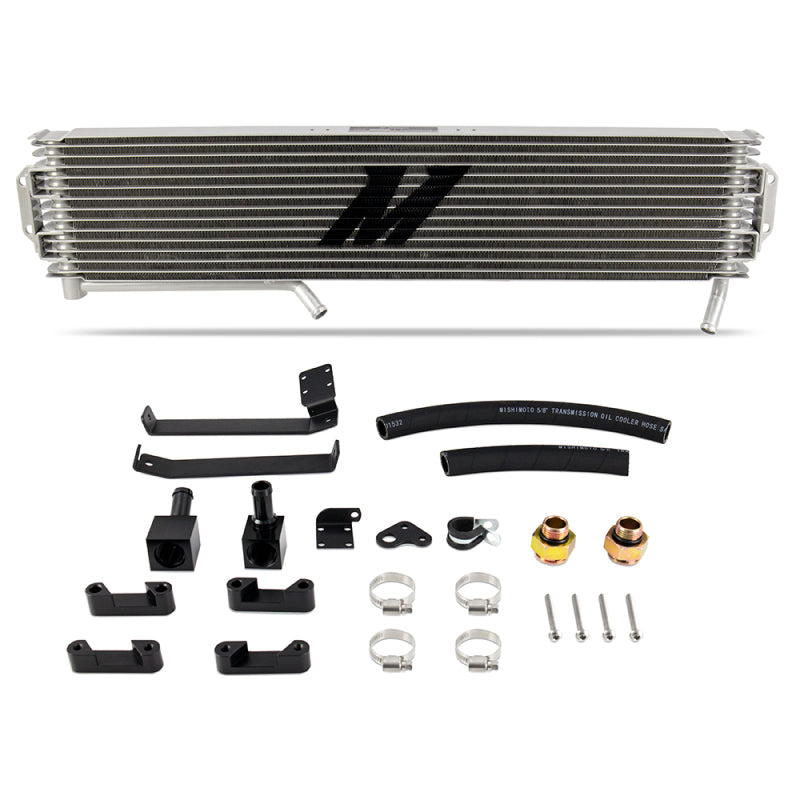 Mishimoto 17-19 GM 6.6L Duramax (L5P) Transmission Cooler - Silver Transmission Coolers Mishimoto