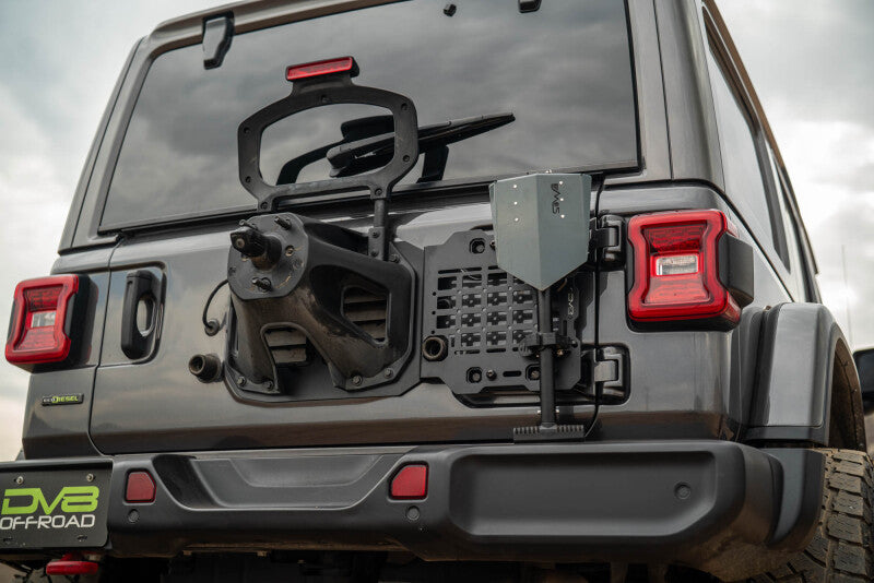 DV8 Offroad 2018-2025 Jeep Wrangler JL Tailgate Reinforcement Molle Panel Exterior Trim DV8 Offroad