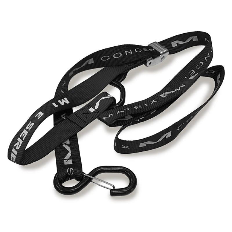 Matrix Concepts E Series 1 Inch Tie Down Set - Black Cargo Tie-Downs Matrix Concepts