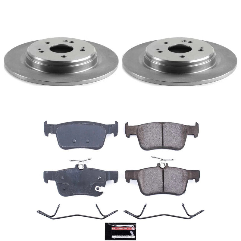 Power Stop 19-24 Acura RDX Rear Autospecialty Brake Kit Brake Kits - OE PowerStop