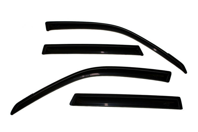 AVS 06-09 Suzuki Grand Vitara Ventvisor Outside Mount Window Deflectors 4pc - Smoke Wind Deflectors AVS