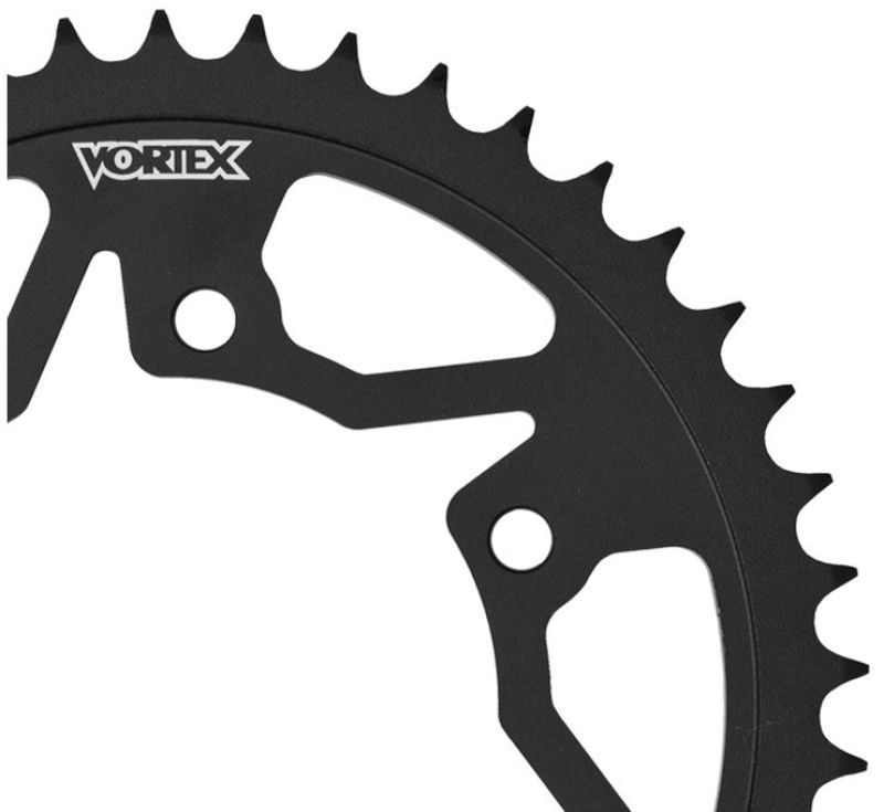 Vortex Racing Steel Front Sprocket 525 17 Tooth- Silver Sprockets Vortex Racing