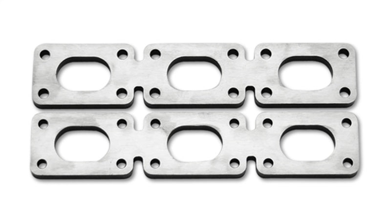 Vibrant Mild Steel Exh Manifold Flange for BMW E36/E46 platform motors (sold in pairs) 1/2in Thick Flanges Vibrant