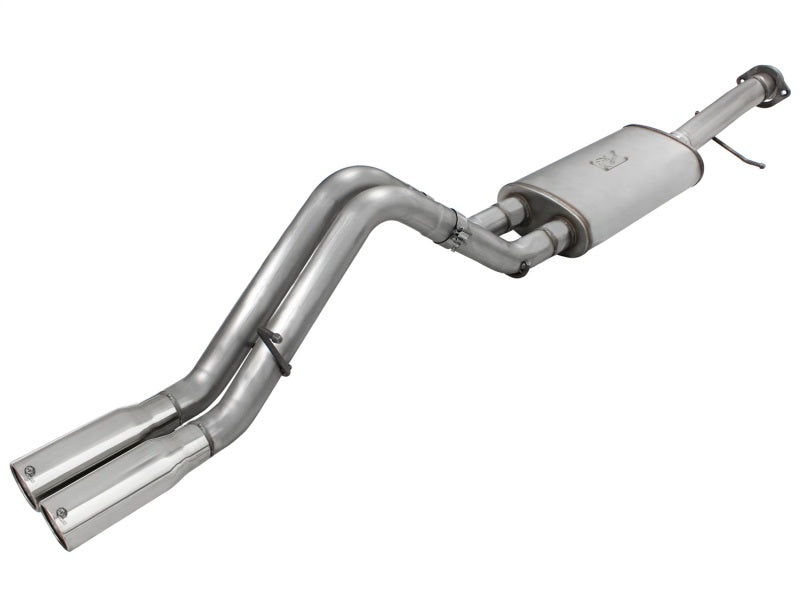aFe Power MACHForce XP Exhaust System Cat-Back 409 Stainless Steel 07-08 Hummer H2 V8 6.0L/6.2L Catback aFe