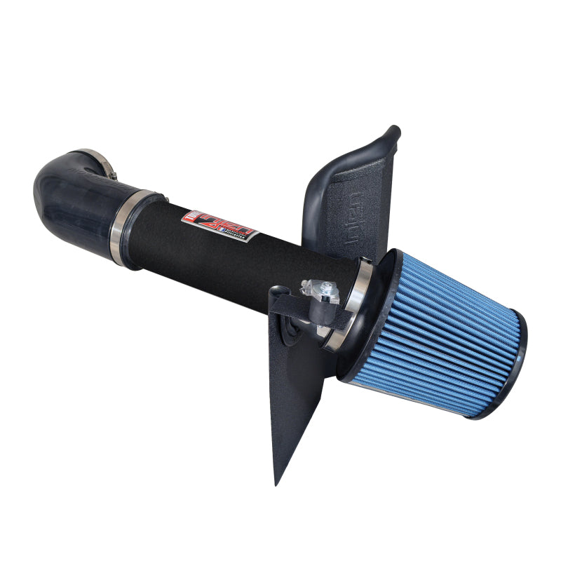 Injen 11-19 Dodge Challenger Hemi 5.7L V8 Wrinkle Black Power-Flow Air Intake System w/Heat Shield Cold Air Intakes Injen