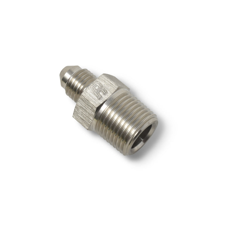 Russell Performance -8 AN to 1/4in NPT Straight Flare to Pipe (Endura) Fittings Russell