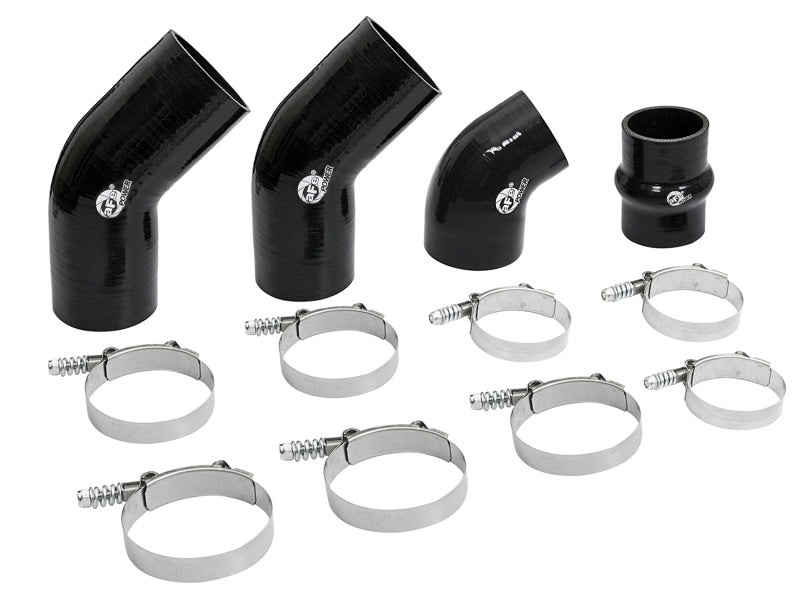 aFe BladeRunner Couplings and Clamps Kit for 16-17 Nissan Titan XD V8 5.0L (td) (Use w/46-20282-B) Intercoolers aFe