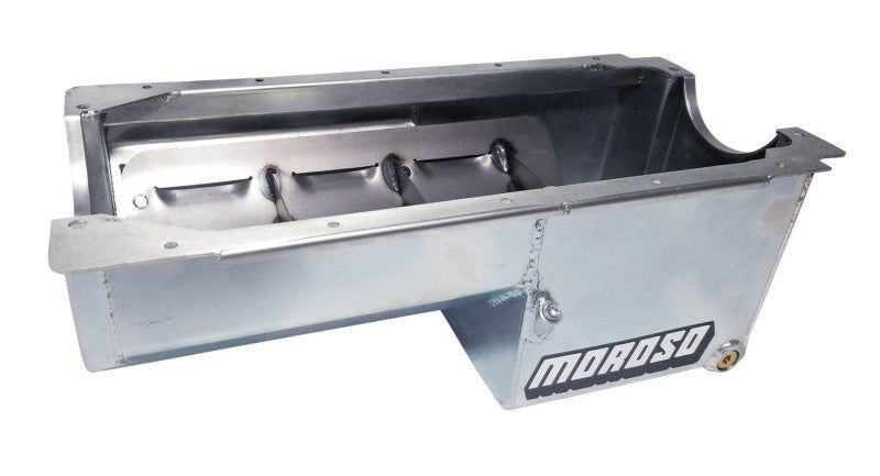 Moroso Dart/Rocket Small Block (May Require Cross Member Mod) Wet Sump 7qt 8.25in Steel Oil Pan Oil Pans Moroso