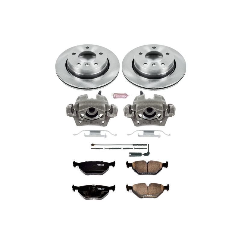 Power Stop 2000 BMW 323Ci Rear Autospecialty Brake Kit w/Calipers Brake Kits - OE PowerStop