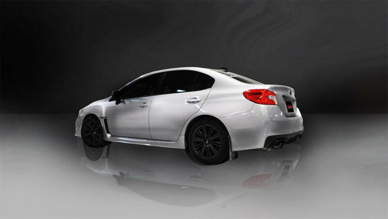 Corsa 2015-2021 Subaru WRX Cat Back Exhaust Black Quad 3.5in Tips *Sport* Catback CORSA Performance