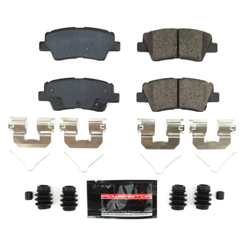 Power Stop 19-21 Hyundai Nexo Rear Z23 Evo Sport Brake Pads w/Hardware Brake Pads - Performance PowerStop