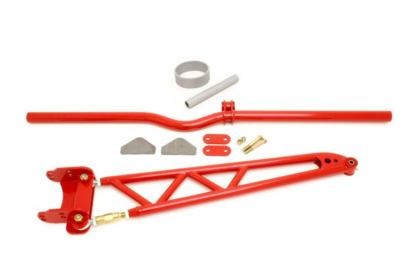 BMR 82-02 3rd Gen F-Body Chrome Moly Adj. Xtreme Torque Arm Kit - Red Suspension Arms & Components BMR Suspension