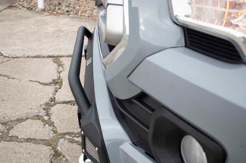 Fishbone Offroad 2016+ Toyota Tacoma Center Stubby Front Bumper Bumpers - Steel Fishbone Offroad