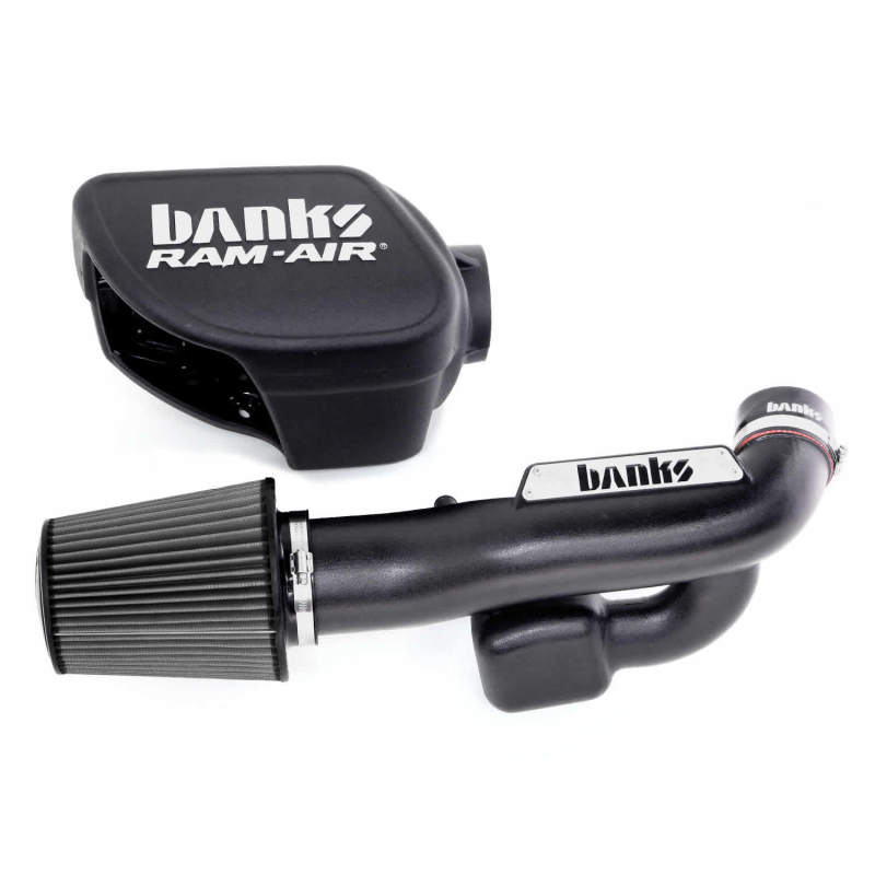Banks Power 12-15 Jeep 3.6L Wrangler Ram-Air Intake System - Dry Filter Short Ram Air Intakes Banks Power