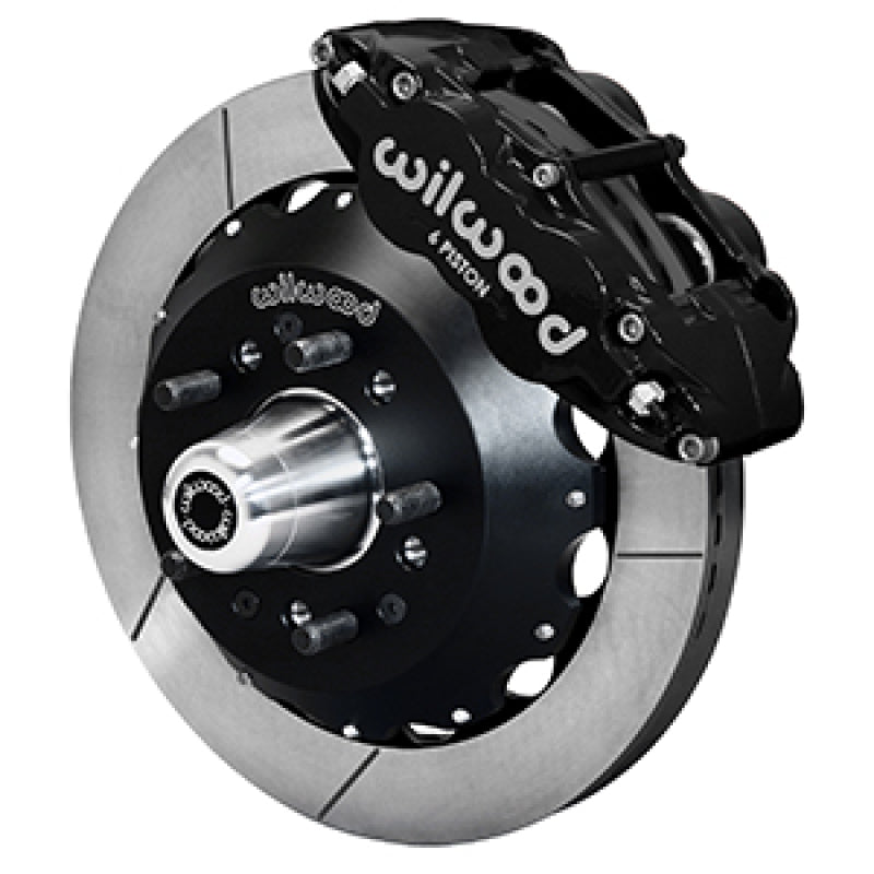 Wilwood 65-68 Chevrolet Impala W/ Drum Spindle FNSL6R - 12.88 inch Venter GT Rotor Brake Rotors - 2 Piece Wilwood