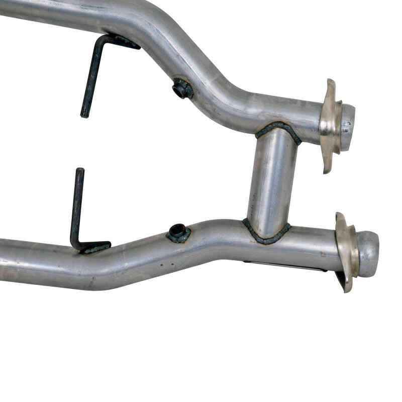 BBK 96-04 Mustang 4.6 GT / Cobra Short Mid H Pipe w Catalytic Converters 2-1/2 For Long Tube Headers H Pipes BBK