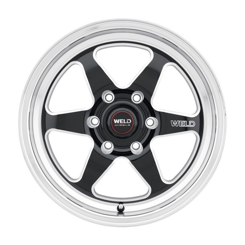 Weld S156 20x7 Ventura 6 Drag 6x139.7 ET13 BS4.50 Gloss BLK MIL DIA 106.1 Wheels - Cast Weld