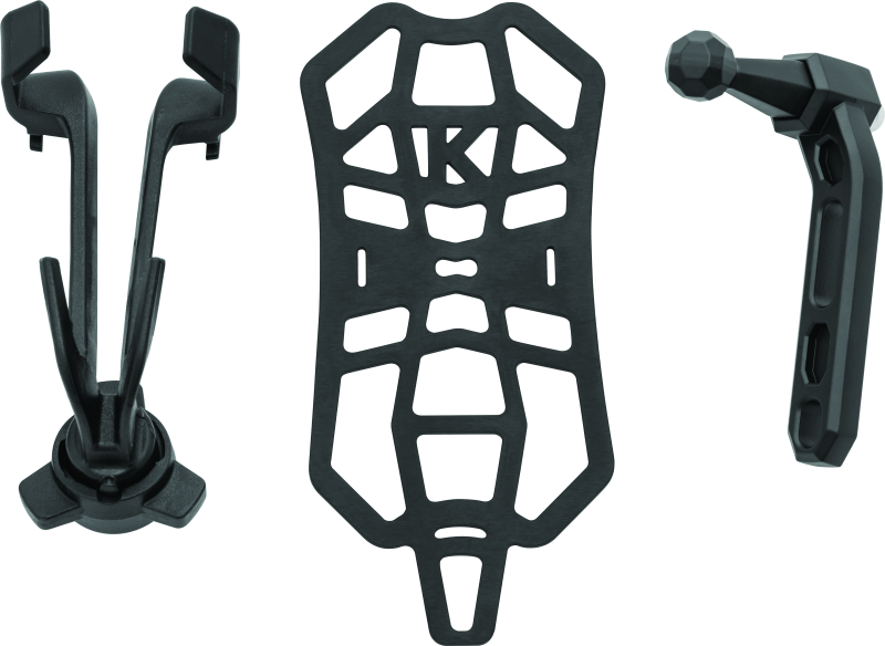 Kuryakyn Free-Flex Device Holder Perch Mount Black Phone Holders Kuryakyn