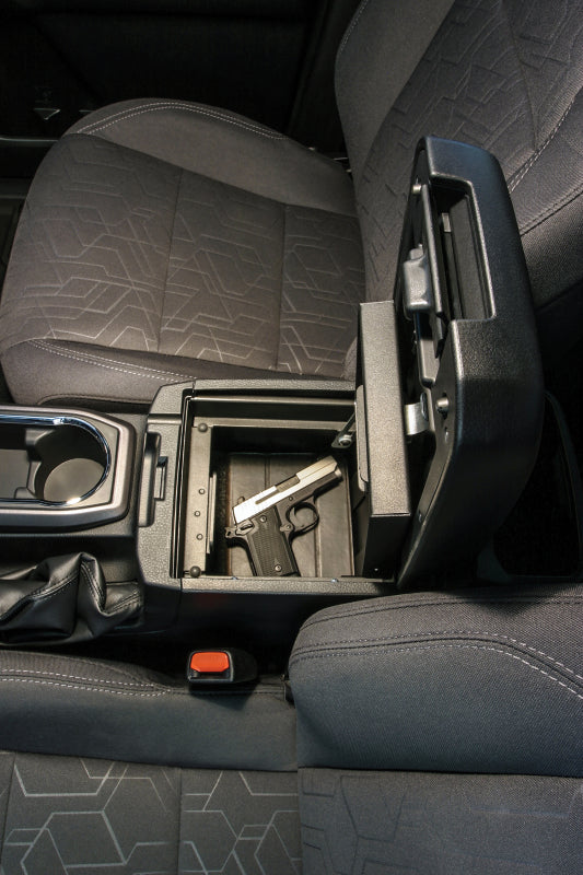 Tuffy 16-23 Toyota Tacoma Console Safe W/ Combo Lock Cargo Boxes & Bags Tuffy Products