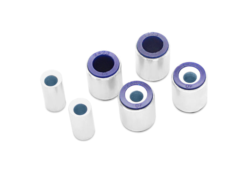 SuperPro 2002 Mini Cooper Base Rear Lateral Arm & Outer Bushing Kit - Camber & Toe Adjustable Bushing Kits Superpro