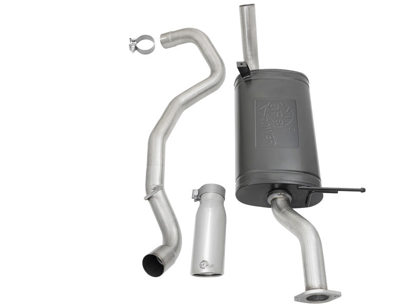 aFe MACHForce XP Exhaust Cat-Back SS-304 97-16 Nissan Patrol (Y61) I6-4.8L w/ Polished Tips Catback aFe