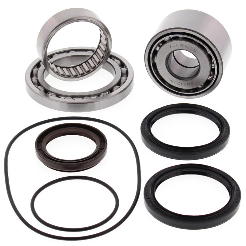 All Balls Racing 07-08 Yamaha YFM400 Grizzly IRS Differential Bearing & Seal Kit Rear Differentials All Balls Racing
