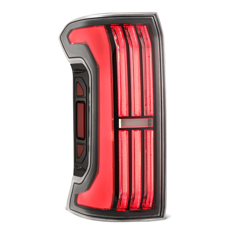 AlphaRex 24-25 Toyota Tacoma NOVA-Series LED Prismatic Tail Lights - Black Tail Lights AlphaRex