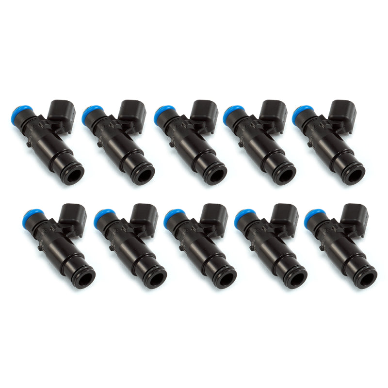Injector Dynamics ID1050X Injectors 14mm (Black) Bottom Adaptors (Set of 10) Fuel Injector Sets - 10Cyl Injector Dynamics
