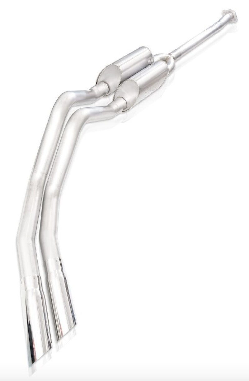 Stainless Works 15-19 Ford F150 5.0L Redline Aftermark Connection Dual 3.5in Side Exit Polished Tips Catback Stainless Works