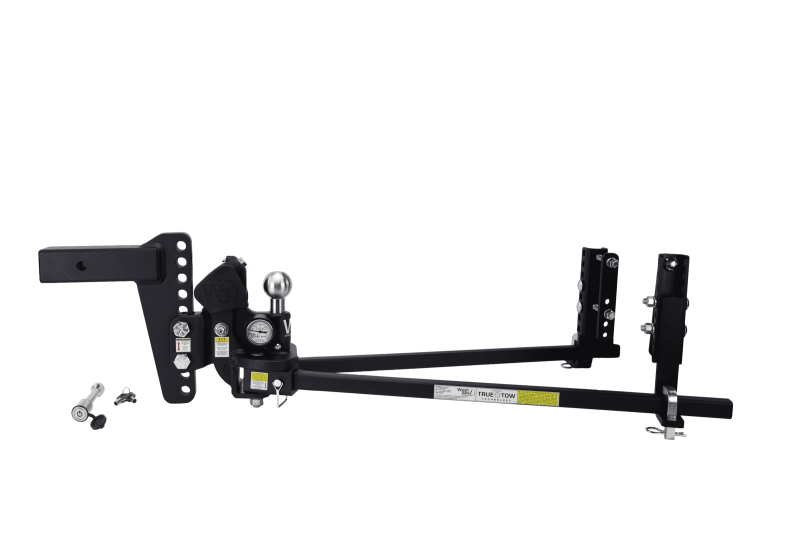 Weigh Safe True Tow Middleweight Distribution 8in Drop & 2in Shank (Rated for 8.5K GTWR) w/WS05 Hitch Ball Mounts Weigh Safe