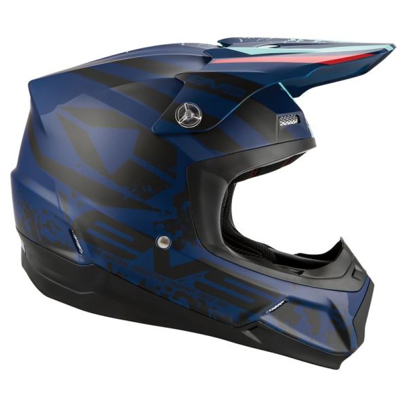 EVS T5 Grappler Helmet Matte Dark Blue - Medium Helmets and Accessories EVS