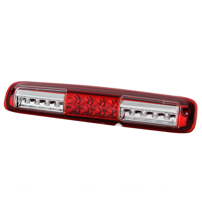 xTune Chevy Silverado 99-06 / GMC Sierra 99-06 LED 3rd Brake Light Red/Clear BKL-JH-CSIL99-LED-RC Brake Lights SPYDER
