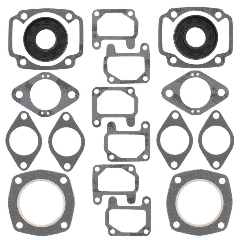 Vertex Gaskets 74-75 Arctic Cat Lynx/Pantera (Kawasaki) FC/2 Complete Gasket Kit w/ Oil Seals Engine Hardware Vertex Pistons
