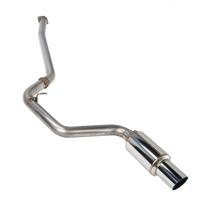 Remark 08-14 Subaru WRX / STI Hatch Cat-Back Exhaust R1 Spec Single Exit Stainless Steel Catback Remark