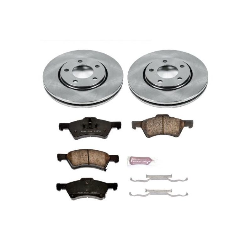 Power Stop 01-07 Chrysler Town & Country Front Autospecialty Brake Kit Brake Kits - OE PowerStop