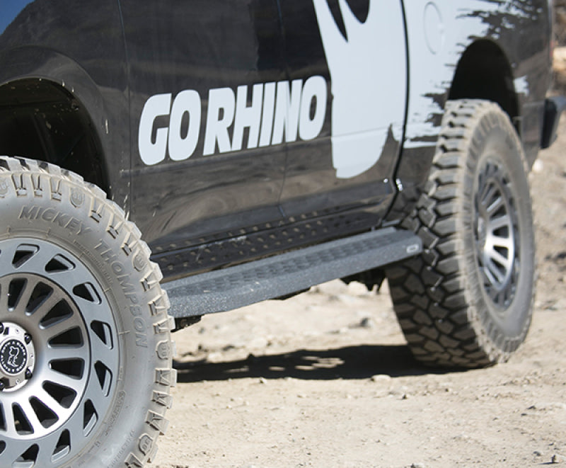 Go Rhino 19-20 Ram 1500 RB20 Complete Kit w/RB20 + Brkts + 2 RB20 Drop Steps Running Boards Go Rhino