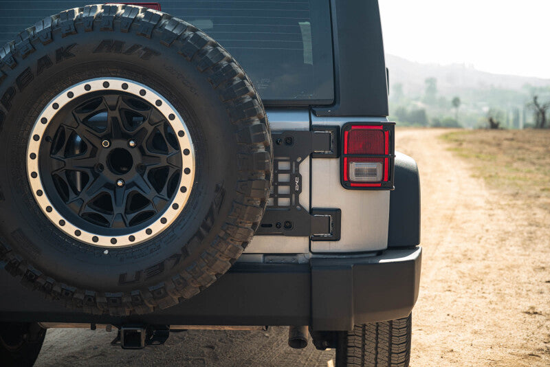 DV8 Offroad 2007-2018 Jeep Wrangler JK Tailgate Reinforcement Molle Panel Exterior Trim DV8 Offroad