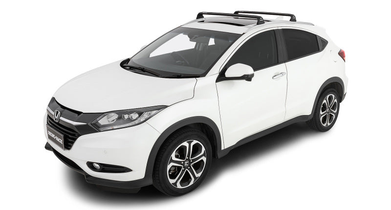 Rhino-Rack 15-22 Honda HR-V 2nd Gen 4 Door SUV w/Flush Rails Vortex RVP 2 Bar Roof Rack - Black Roof Rack Rhino-Rack