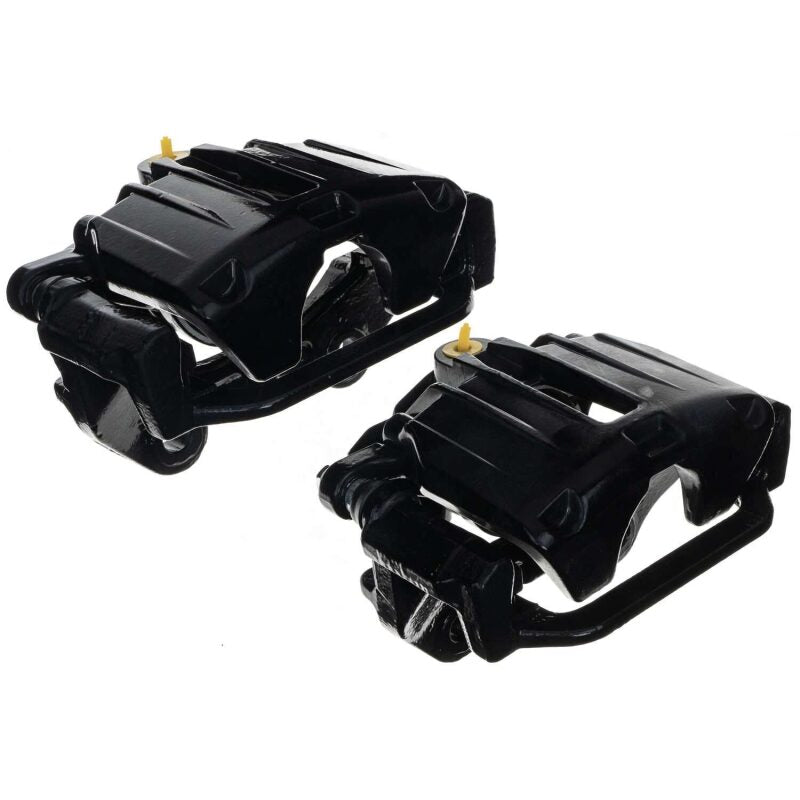 Power Stop 00-02 Cadillac DeVille Rear Black Caliper - Pair w/Bracket Brake Calipers - Perf PowerStop