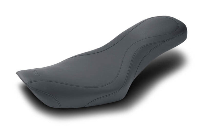 Mustang 91-05 Harley Dyna DayTripper 1PC Seat - Black One-Piece Motorcycle Seats Mustang Motorcycle