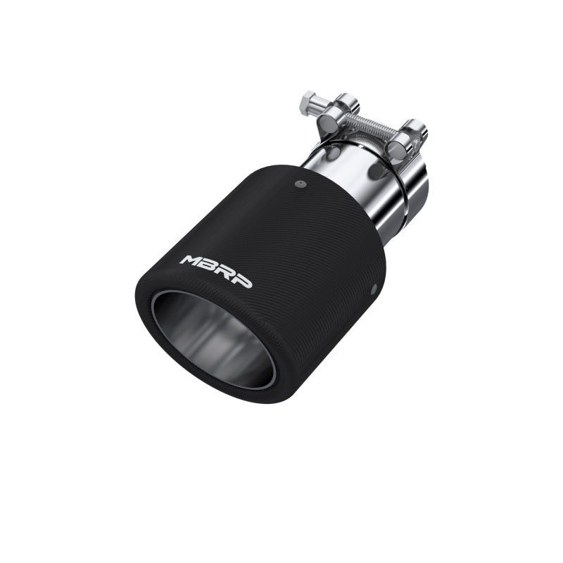 MBRP Universal Carbon Fiber Tip 4in OD / 2.5in Inlet / 7.7in L Tips MBRP