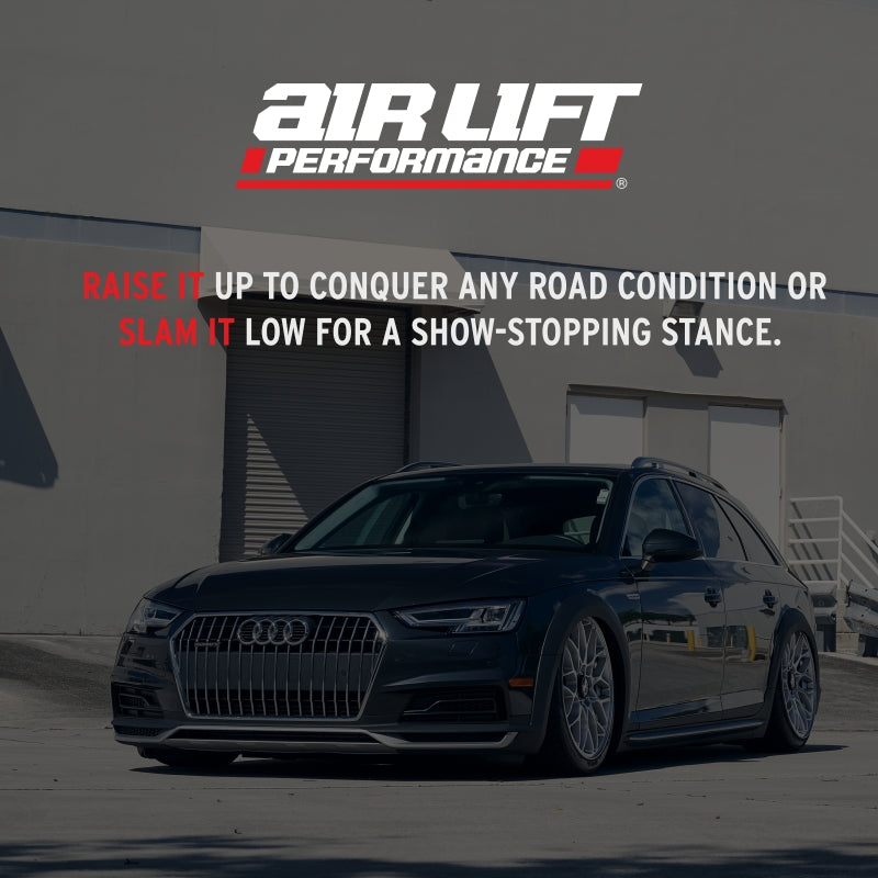 Air Lift Performance 09-16 Audi A4 Quattro & FWD S4/RS4 Front Air Suspension Kit Air Suspension Kits Air Lift