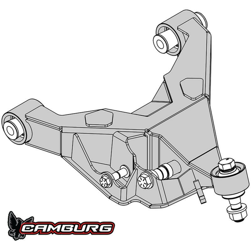 Camburg 22-23 Toyota Landcruiser 300 Series Performance Lower Arm Kit Spindles Camburg