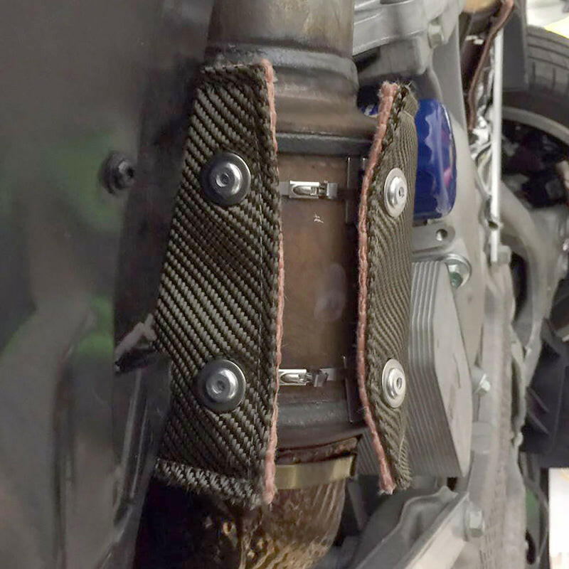 DEI C7 Corvette Catalytic Converter Shield Manual Transmission Heat Shields DEI